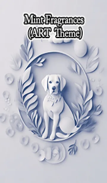 [LINE着せ替え] Mint Fragrance ART Theme312の画像1