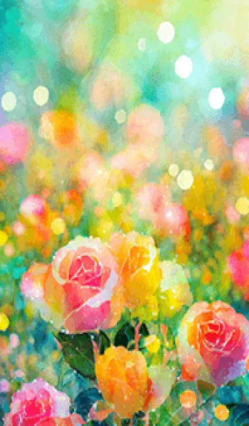 [LINE着せ替え] 薔薇(バラ)の花の着せかえ(R336)の画像1