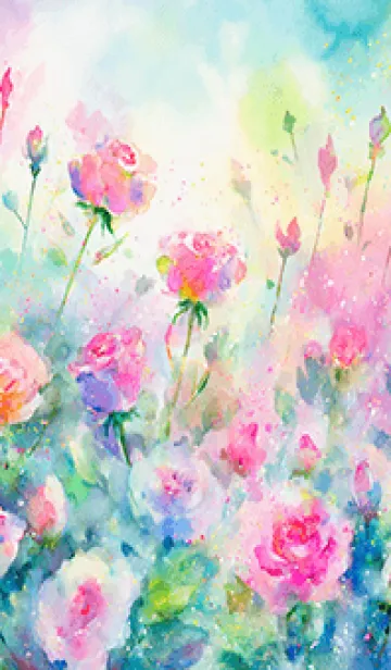 [LINE着せ替え] 薔薇(バラ)の花の着せかえ(R346)の画像1