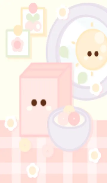 [LINE着せ替え] Happy cereal time :)の画像1