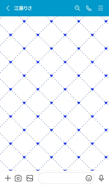 [LINE着せ替え] ハート レース .37の画像2