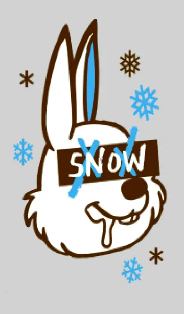 [LINE着せ替え] スノーラビット .7の画像1