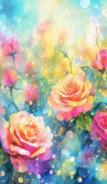 [LINE着せ替え] 薔薇(バラ)の花の着せかえ(R354)の画像1