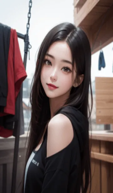 1少女LO14。の着せ替えメイン画像