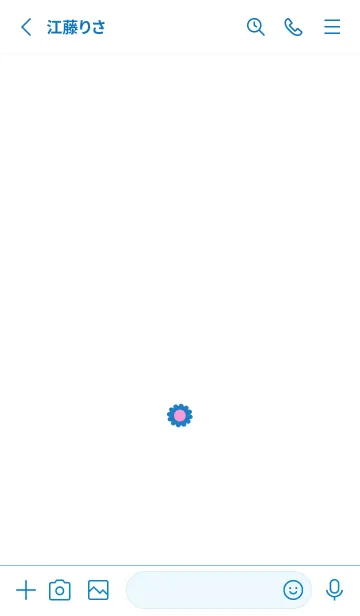 [LINE着せ替え] ミニ フラワー __87の画像2