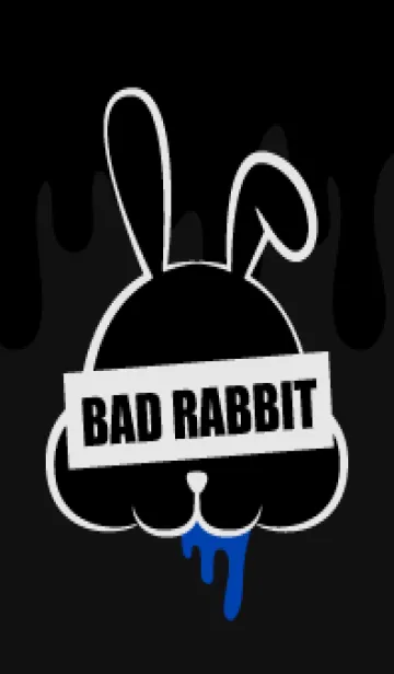 [LINE着せ替え] BLACK-BAD RABBIT DARK 24の画像1