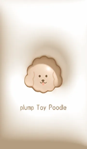 [LINE着せ替え] beige♡ぷっくりトイプーとハート05_1の画像1