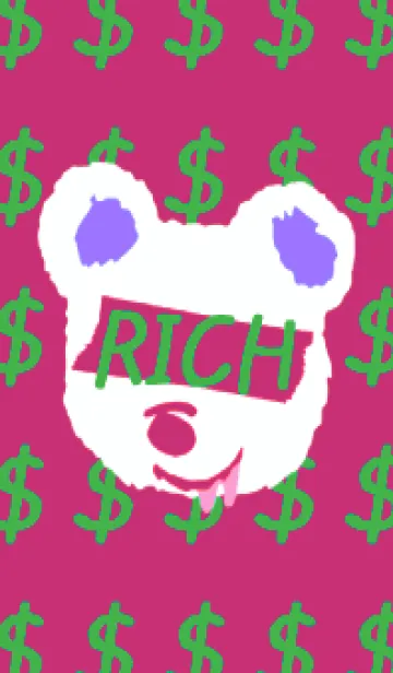 [LINE着せ替え] リッチ ベア 66の画像1