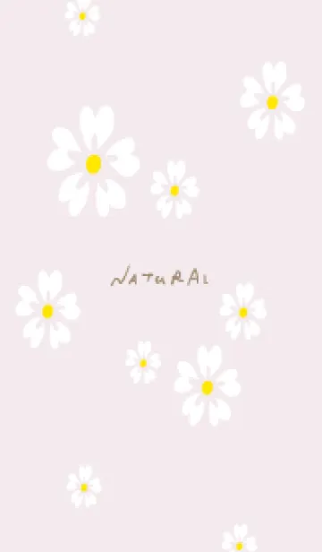 [LINE着せ替え] 5枚の白い花びら10の画像1