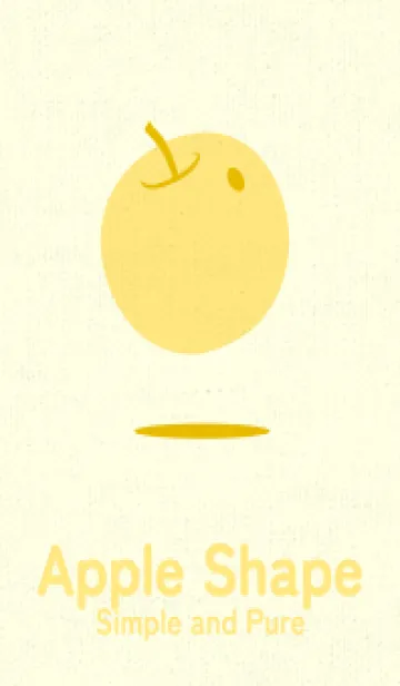 [LINE着せ替え] りんご型のきせかえ トパーズの画像1