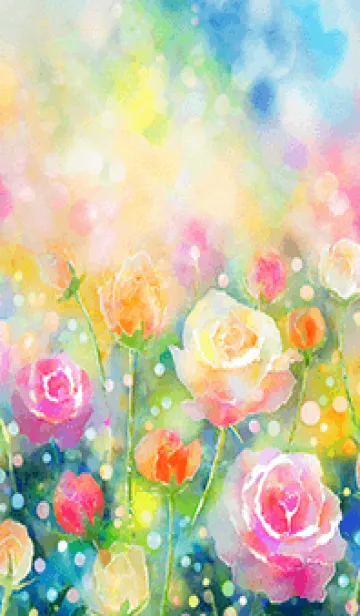 [LINE着せ替え] 薔薇(バラ)の花の着せかえ(R383)の画像1