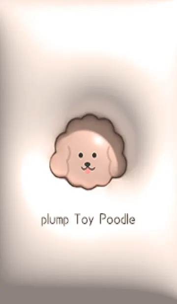 [LINE着せ替え] orange♡ぷっくりトイプーとハート13_1の画像1