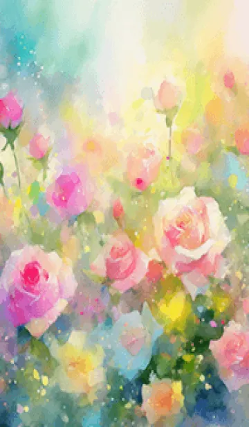 [LINE着せ替え] 薔薇(バラ)の花の着せかえ(R386)の画像1