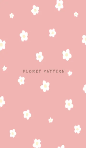 [LINE着せ替え] Floret Pattern - VSC 05-04の画像1