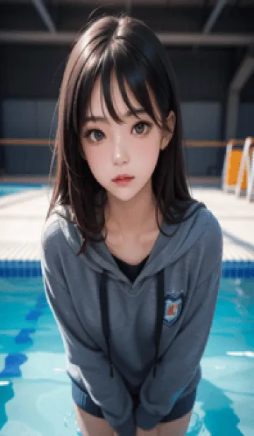 [LINE着せ替え] 少女が一人LP08。の画像1