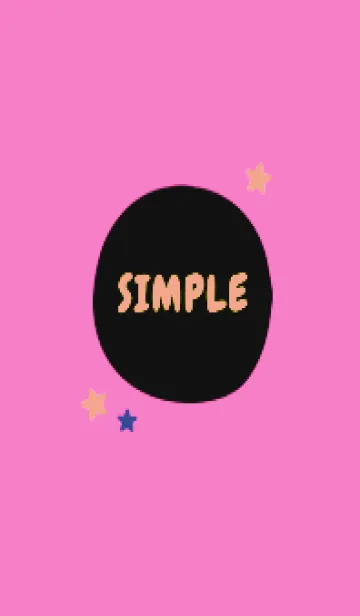 [LINE着せ替え] シンプル カラー スター 155の画像1