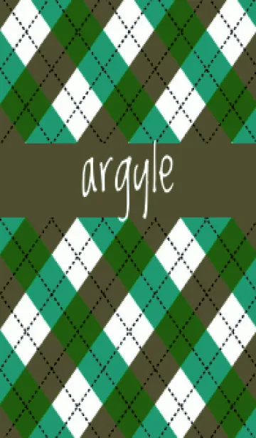 [LINE着せ替え] アーガイル チェック 19の画像1