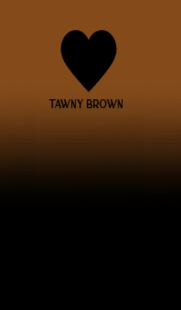 [LINE着せ替え] Black & Tawny Brown Theme V.5 (JP)の画像1