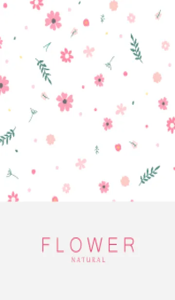 FLOWER WHITE -NATURAL- 64の着せ替えメイン画像