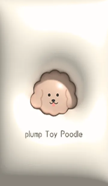 [LINE着せ替え] yellow♡ぷっくりトイプーとハート14_1の画像1