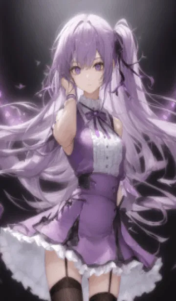 [LINE着せ替え] 美少女工房：仕事 V アイドルの画像1