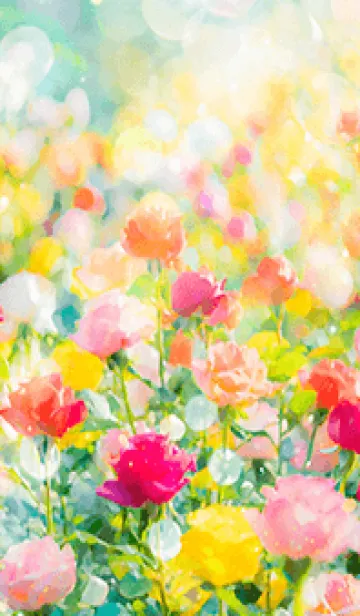 [LINE着せ替え] 薔薇(バラ)の花の着せかえ(R410)の画像1