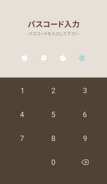 [LINE着せ替え] Floret Pattern - VSC 05-05の画像4