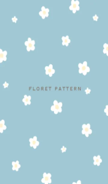 [LINE着せ替え] Floret Pattern - VSC 05-06の画像1