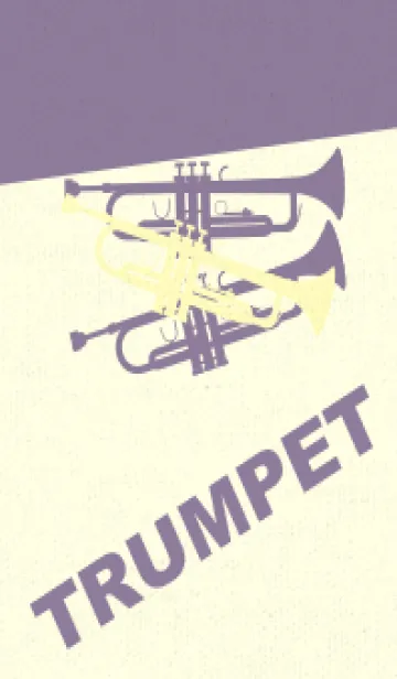 [LINE着せ替え] Trumpet CLR ライトレモンの画像1