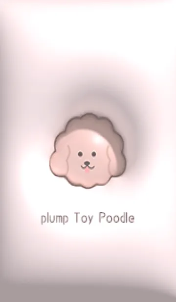 [LINE着せ替え] pink♡ぷっくりトイプーとハート10_1の画像1
