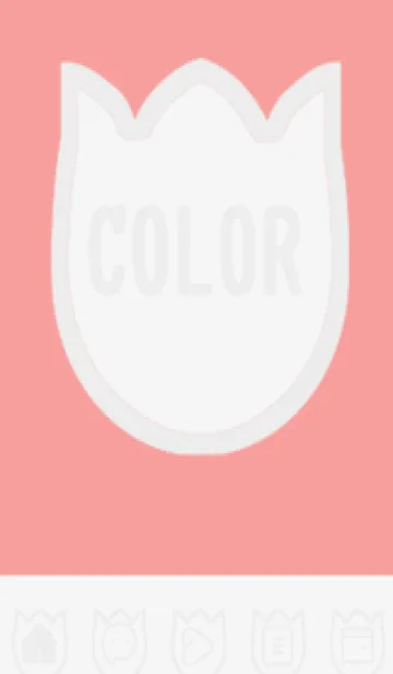 [LINE着せ替え] red color R41の画像1