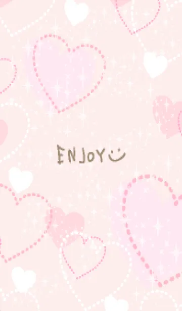 [LINE着せ替え] いっぱいのハート 大人11の画像1