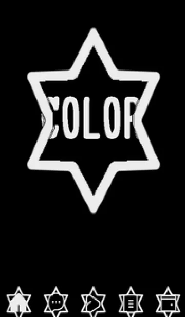 [LINE着せ替え] bw color S45の画像1