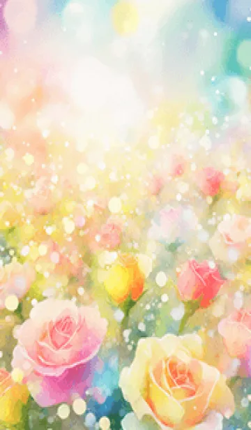 [LINE着せ替え] 薔薇(バラ)の花の着せかえ(R404)の画像1