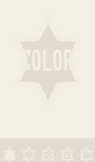 [LINE着せ替え] brown color S42の画像1