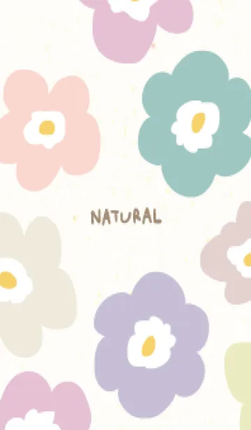 [LINE着せ替え] 花 北欧風 可愛い3の画像1