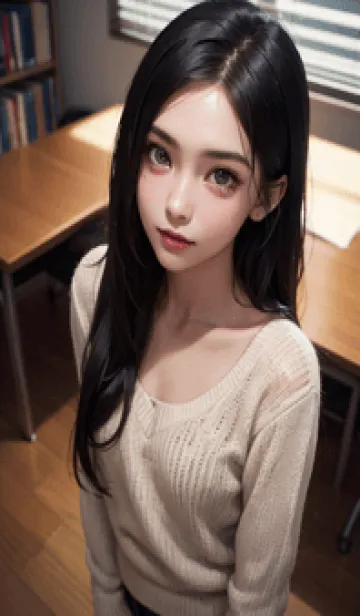 [LINE着せ替え] 少女が一人LP019。の画像1