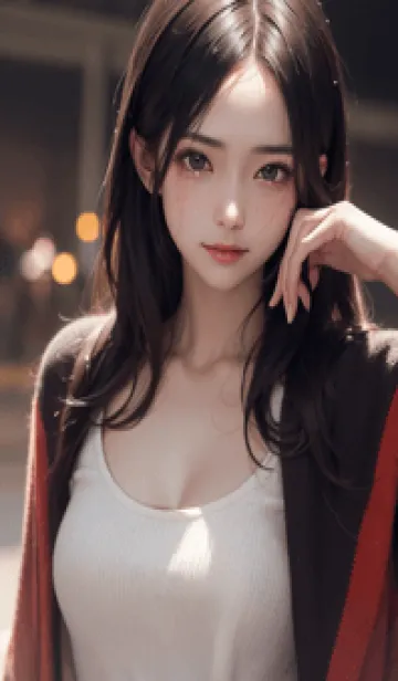 [LINE着せ替え] 少女が一人LP018。の画像1