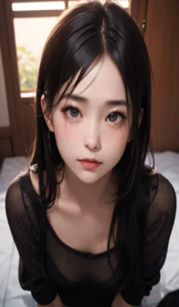 [LINE着せ替え] 少女が一人LP011。の画像1