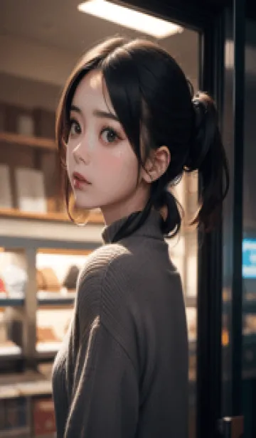 [LINE着せ替え] 少女が一人LQ08。の画像1