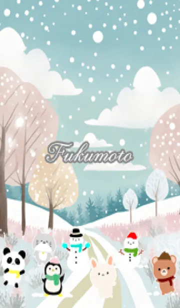 ふくもと☆かわいい北欧風着せかえのLINE着せ替え