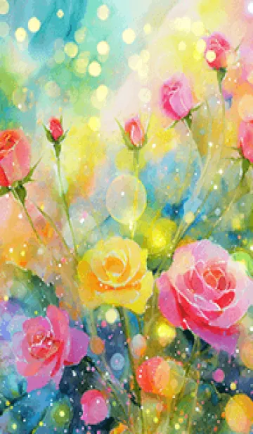 [LINE着せ替え] 薔薇(バラ)の花の着せかえ(R426)の画像1