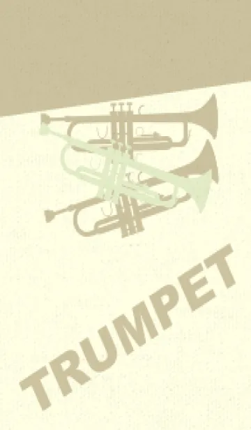 [LINE着せ替え] Trumpet CLR ティーグリーンの画像1