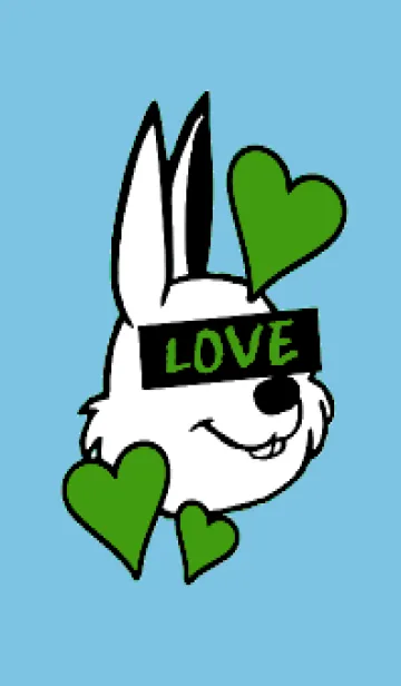 [LINE着せ替え] ラブ ラビット 94の画像1