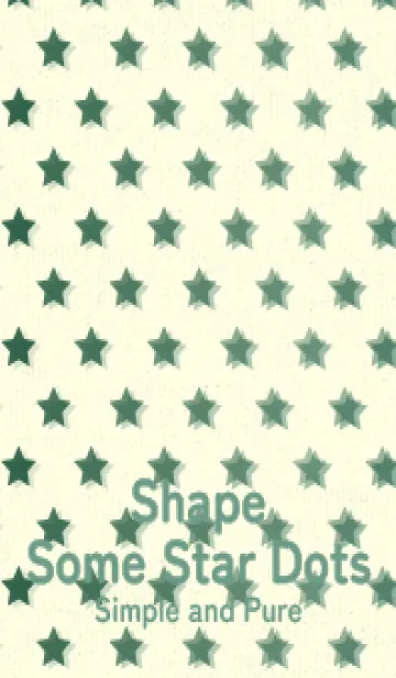 [LINE着せ替え] 星のドッドきせかえ 海松藍色の画像1