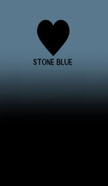 [LINE着せ替え] Black & Stone Blue Theme V.5 (JP)の画像1