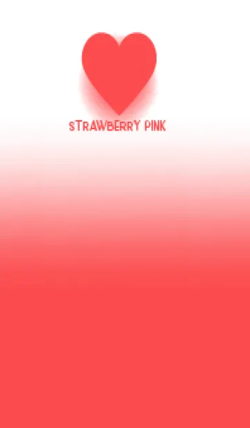 [LINE着せ替え] Strawberry Pink & White Theme V.5 (JP)の画像1