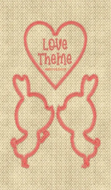 [LINE着せ替え] Love Theme Embroidery 13の画像1