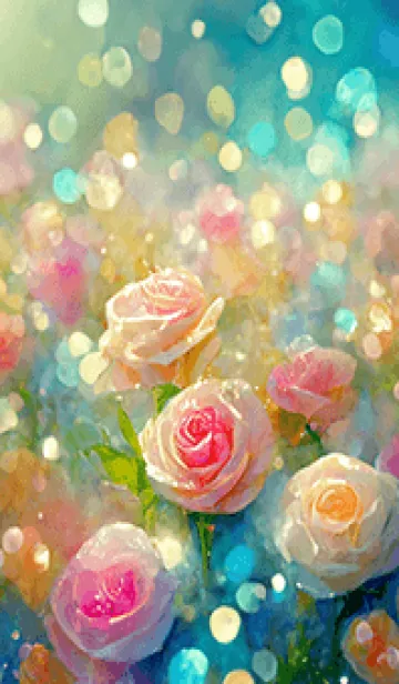 [LINE着せ替え] 薔薇(バラ)の花の着せかえ(R435)の画像1