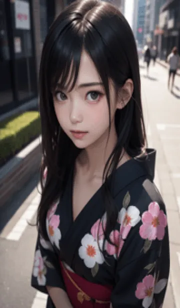 [LINE着せ替え] 少女が一人LQ027。の画像1